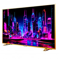 TV Unionaire ML75UR78 75" 4K UHD Smart TV Android Gold en Tunisie