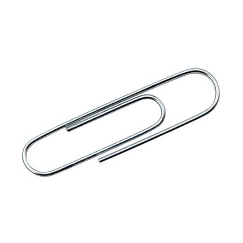 Boîte de 100 Trombones 33 mm Silver En Tunsie