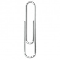 Boîte de 100 Trombones 33 mm Silver En Tunsie