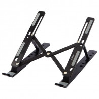 Support pour Pc Portable 17.3" en Aluminium Noir en Tunisie