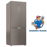 Réfrigérateur Whirlpool Combiné WBMF706353XNA 475 Litres Nofrost Inox En Tunisie