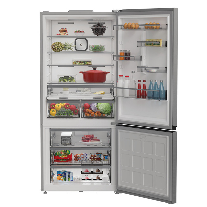 Réfrigérateur Whirlpool Combiné WBMF836573XNA 570 Litres Dual Nofrost Inox En Tunisie