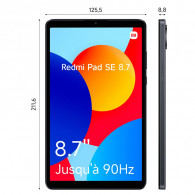 Tablette Xiaomi Redmi Pad SE 64Go 4Go Wifi Gris En Tunisie Tablette Xiaomi Redmi Pad SE 64Go 4Go Wifi Gris En Tunisie