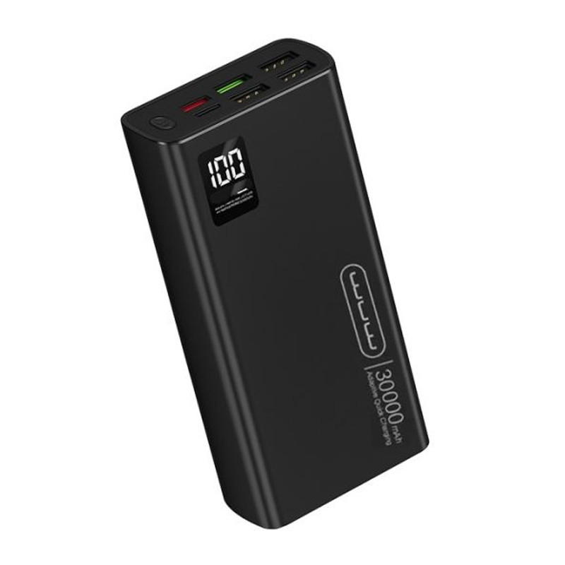 Power Bank WUW Y138 30000 mAh Noir En Tunisie