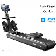 Rameur Magnétique Light Fitness Combo Noir en Tunisie