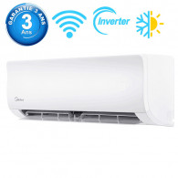 Climatiseur Midea 12000 BTU Inverter Smart Chaud Froid Blanc En Tunisie