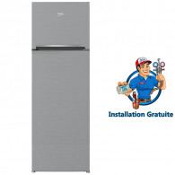 Réfrigérateur Beko RDSA43SX 400 Litres MinFrost Silver  En Tunisie