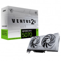 Carte Graphique Gaming MSI GeForce RTX 5070 12Go GDDR7 Ventus 2X OC Blanc en Tunisie