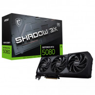 Carte Graphique Gaming MSI GeForce RTX 5080 16Go GDDR7 Shadow 3X OC en Tunisie