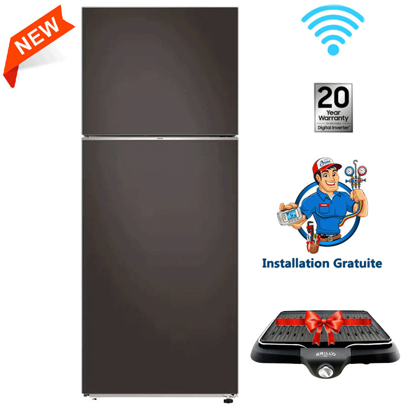 Réfrigérateur Samsung RT42CB6644C2EL 415 Litres NoFrost Charbon en Tunisie Réfrigérateur Samsung RT42CB6644C2EL 415 Litres NoFrost Charbon en Tunisie