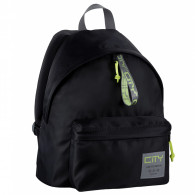 Sac à Dos Uni City Fluo Satin Noir en Tunisie