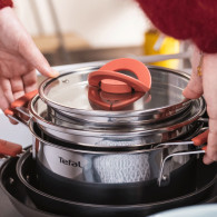 Batterie de Cuisine Tefal Opti'Space 13 Pièces Inox en Tunisie Batterie de Cuisine Tefal Opti'Space 13 Pièces Inox en Tunisie