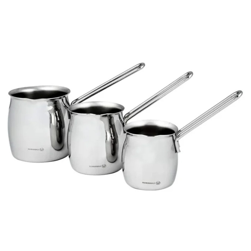 Set De 3 Pots à Café Turk Tombik Korkmaz en Tunisie Set De 3 Pots à Café Turk Tombik Korkmaz en Tunisie