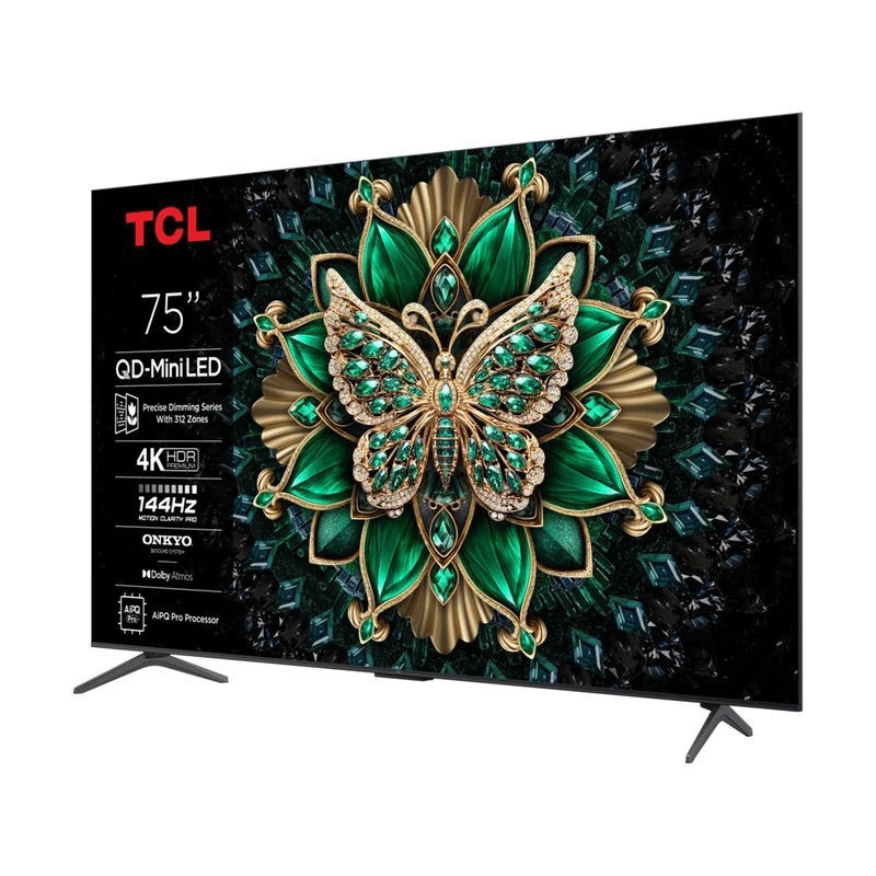 TV TCL C6K 75" 4K UHD Smart TV MiniLED Noir en Tunisie