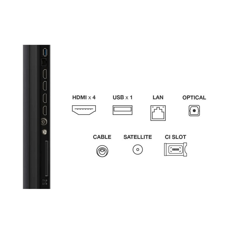 TV TCL C6K 75" 4K UHD Smart TV MiniLED Noir en Tunisie