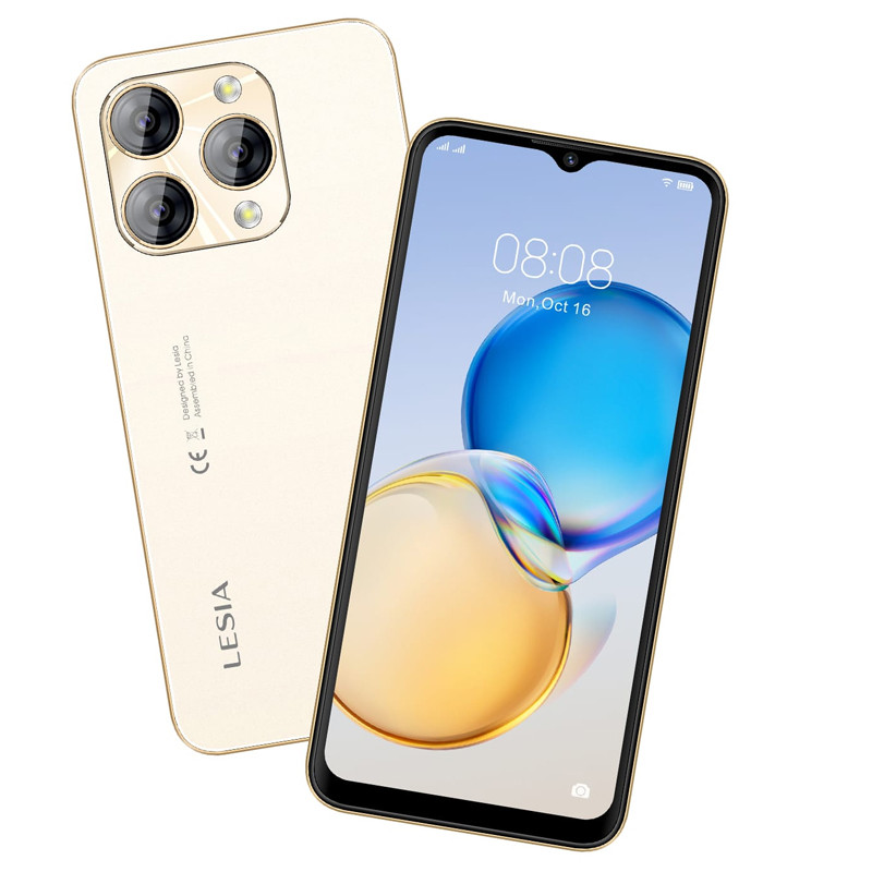 Smartphone Lesia Bright 3 4Go 64Go Gold en Tunisie