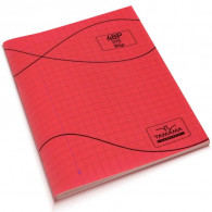 Cahier Piqure Yamama 48 Pages 17 x 22cm 80G Rouge en Tunisie