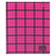 Cahier Piqure Yamama à Carreau 48 Pages 17 x 22cm 70G Rose en Tunisie