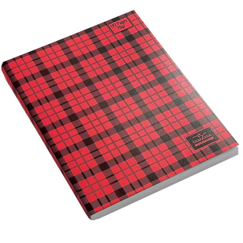 Cahier Piqure Yamama à Carreau 192 Pages 17 x 22cm 70G Rouge En Tunisie Cahier Piqure Yamama à Carreau 192 Pages 17 x 22cm 70G Rouge En Tunisie
