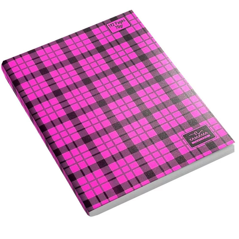 Cahier Piqure Yamama à Carreau 192 Pages 17 x 22cm 70G Rose En Tunisie Cahier Piqure Yamama à Carreau 192 Pages 17 x 22cm 70G Rose En Tunisie
