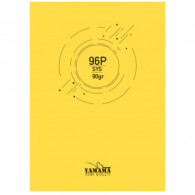 Cahier Piqure Yamama 96Pages 24 x 32cm 90G Jaune en Tunisie
