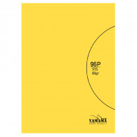 Cahier Piqure Yamama Uni SYS 96 Pages 17 x 22cm 80G Jaune en Tunisie