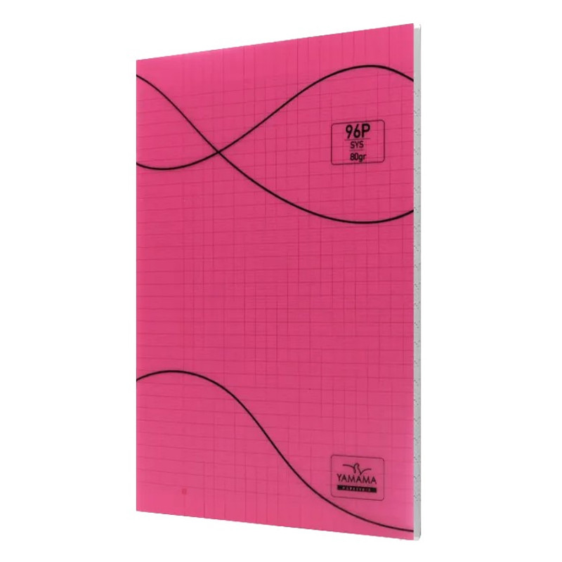 Cahier Piqure Yamama 96 Pages 21x 29.7cm 80G Rose En Tunisie