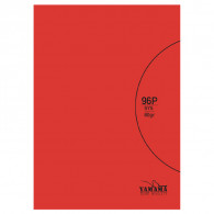 Cahier Piqure Yamama Uni SYS 96 Pages 17 x 22cm 80G Rouge en Tunisie