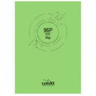 Cahier Piqure Yamama Uni Sys 96Pages 17 x 22cm 90G Vert en Tunisie
