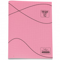 Cahier Piqure Yamama 192 Pages 21x 29.7cm 70G Rose En Tunisie