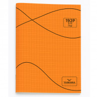 Cahier Piqure Yamama 192 Pages 21x 29.7cm 70G Orange En Tunisie