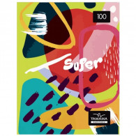 Cahier Piqure Yamama Uni SYS 96 Pages 17 x 22cm 60G Assorties en Tunisie