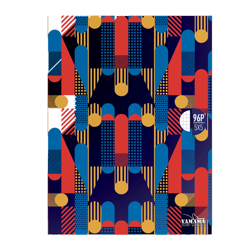 Cahier Piqure Yamama 96 Pages 24x 32cm 80G Assorties En Tunisie