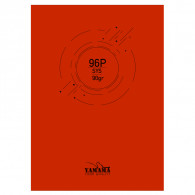 Cahier Piqure Yamama Uni Sys 96Pages 17 x 22cm 90G Rouge en tunisie