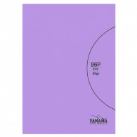 Cahier Piqure Yamama 96 Pages 24x 32cm 80G Violet En Tunisie