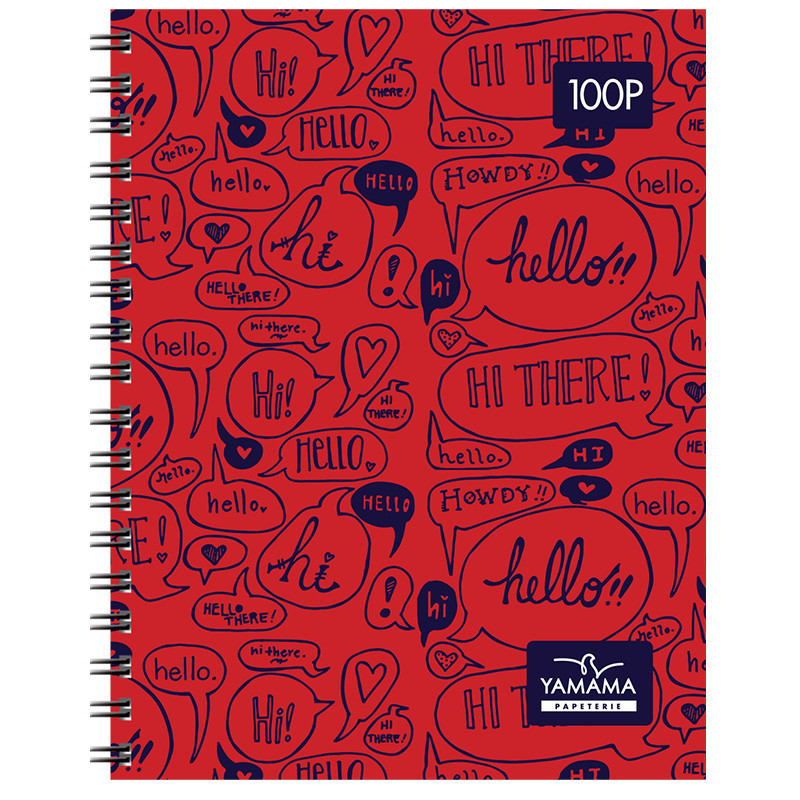 Cahier Yamama  Wiro Fantaisie 100Pages 17 x 22cm 70G Assorties EN Tunisie