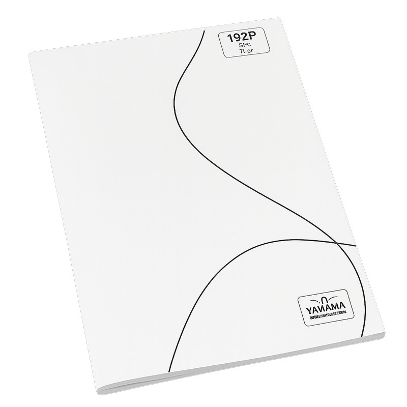 Cahier Piqure Yamama 192 Pages 24x 32cm 70G Blanc En Tunisie