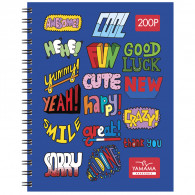 Cahier Yamama Wiro Fantaisie 200Pages 17 x 22cm 70G Assorties en Tunisie