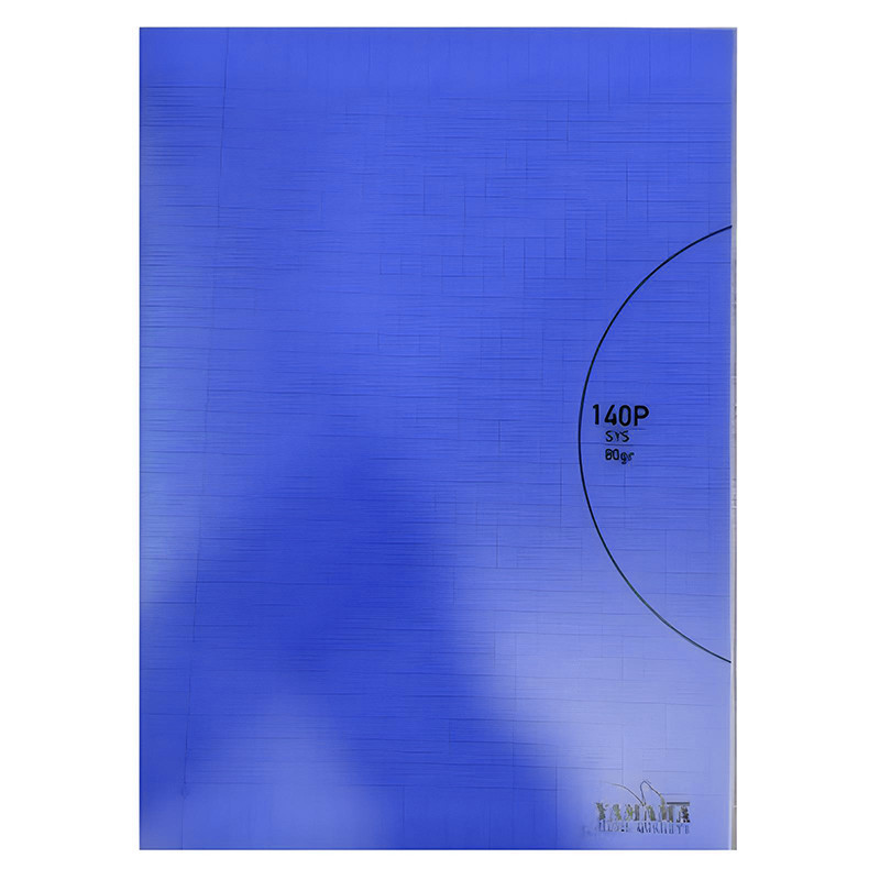 Cahier Piqure Yamama BMV 140 Pages 24 x 32cm 80G Bleu en Tunisie