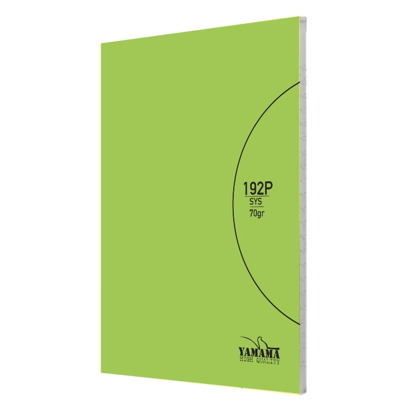 Cahier Piqure Yamama 192 Pages 24x 32cm 70G Bleu En Tunisie
