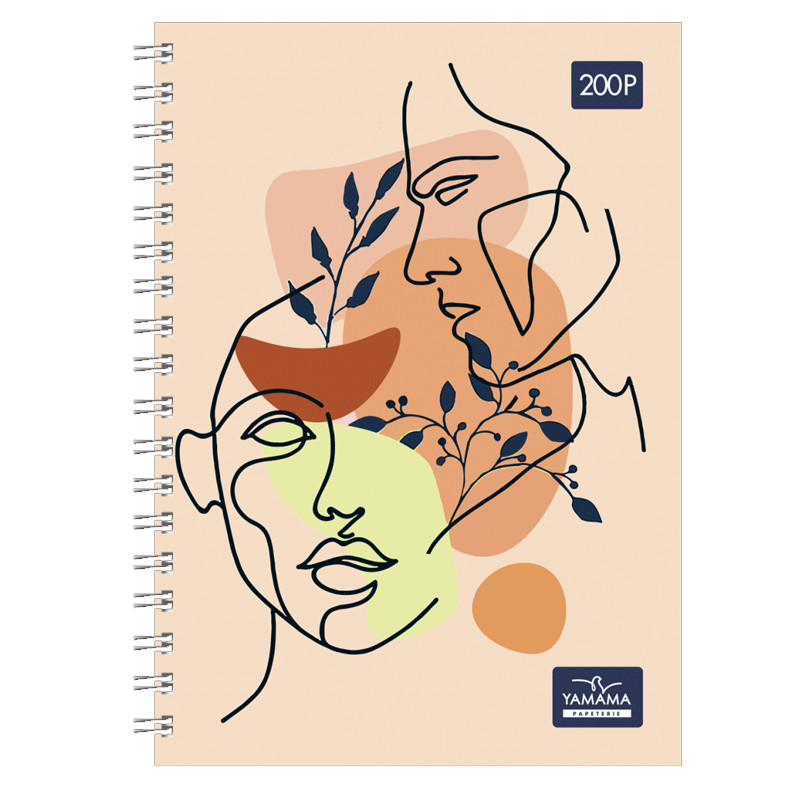 Cahier Yamama Wiro Fantaisie 200Pages 21X29.7 cm 70G Assorties en Tunisie
