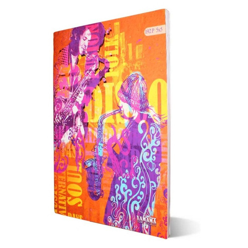 Cahier Piqure Yamama 5x5 192 Pages 24 x 32cm 70G en Tunisie