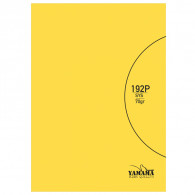 Cahier Piqure Yamama 192Pages 24 x 32 cm 70G Jaune en Tunisie