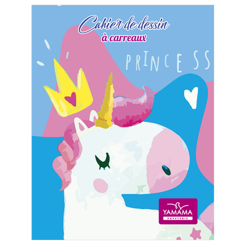 Cahier De Dessin Yamama 16 Pages 17 x 22cm 90G Assorties En Tunisie