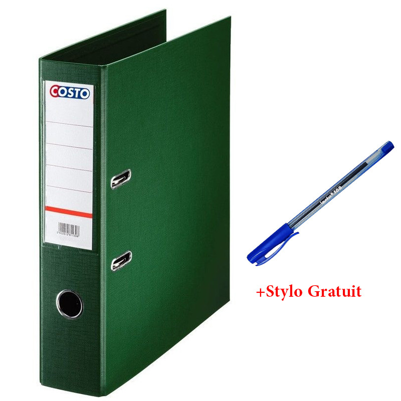 CLASSEUR A LEV COSTO PRO D75 VERT En Tunisie