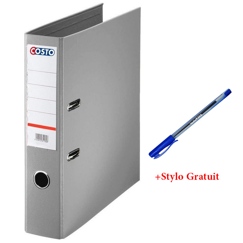 CLASSEUR A LEV COSTO PRO D75 GRIS En Tunisie
