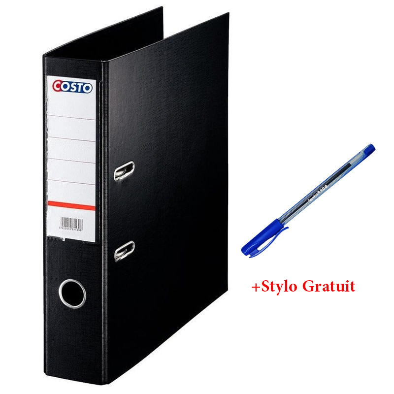 CLASSEUR A LEV COSTO PRO D75 NOIR En Tunisie