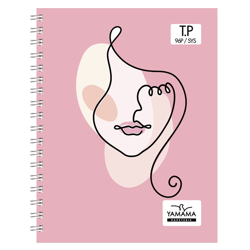 Cahier TP Double Spirale Yamama 96Pages 17x 22cm 70G Assorties En Tunisie Cahier TP Double Spirale Yamama 96Pages 17x 22cm 70G Assorties En Tunisie