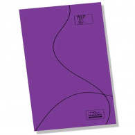 Cahier Piqure Yamama Sys 192 Pages 24 x 32cm 70G Violet  en Tunisie