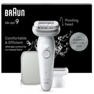 Épilateur Braun Silk Epil 9 We t& Dry SES9-041Silver En Tunisie